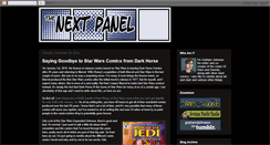 Desktop Screenshot of nextpanel.blogspot.com