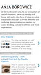 Mobile Screenshot of anjaborowicz.blogspot.com