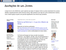 Tablet Screenshot of anotacoesdeumjovem.blogspot.com