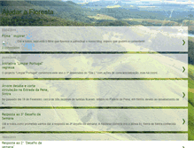Tablet Screenshot of ajudarafloresta.blogspot.com