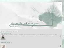 Tablet Screenshot of paula-diringer.blogspot.com