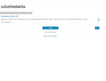 Tablet Screenshot of coluichedubita.blogspot.com