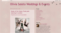 Desktop Screenshot of oliviasoletoweddings.blogspot.com