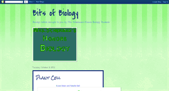 Desktop Screenshot of bitsofbiology.blogspot.com