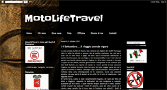 Desktop Screenshot of motolifetravel.blogspot.com