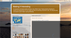 Desktop Screenshot of makeitinteresting.blogspot.com