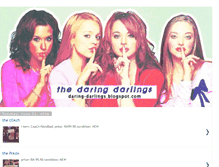 Tablet Screenshot of daring-darlings.blogspot.com