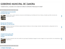 Tablet Screenshot of municipiozamora.blogspot.com