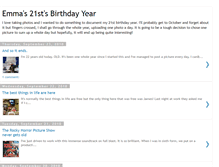 Tablet Screenshot of emmas21stbirthdayyear.blogspot.com