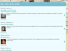 Tablet Screenshot of diedienichtnaeht.blogspot.com