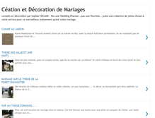 Tablet Screenshot of decorationdemariage.blogspot.com