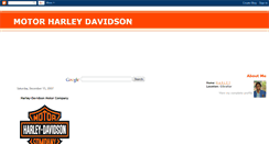 Desktop Screenshot of motor-davidson.blogspot.com