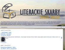 Tablet Screenshot of literackie-skarby.blogspot.com