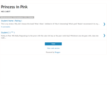 Tablet Screenshot of dbc-princess-pink.blogspot.com