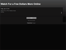 Tablet Screenshot of for-a-few-dollars-more-full-movie.blogspot.com