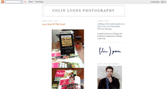 Desktop Screenshot of colinlyonsphotography.blogspot.com