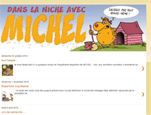 Tablet Screenshot of michelchienfidele.blogspot.com