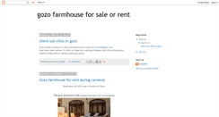 Desktop Screenshot of oldgozofarmhouse.blogspot.com