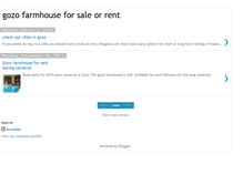 Tablet Screenshot of oldgozofarmhouse.blogspot.com