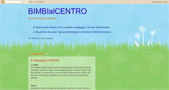 Desktop Screenshot of bimbialcentro.blogspot.com