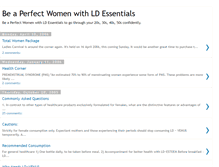 Tablet Screenshot of perfectwomen.blogspot.com