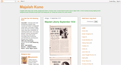 Desktop Screenshot of majalahkuno.blogspot.com