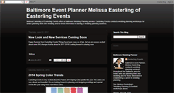 Desktop Screenshot of easterlingevents.blogspot.com