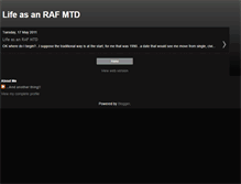 Tablet Screenshot of lifeasanrafmtd.blogspot.com