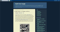 Desktop Screenshot of earthfromgoogle.blogspot.com