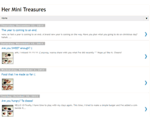 Tablet Screenshot of herminitreasures.blogspot.com