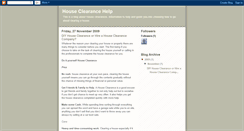 Desktop Screenshot of houseclearancehelp.blogspot.com