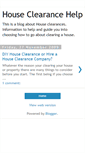 Mobile Screenshot of houseclearancehelp.blogspot.com