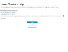 Tablet Screenshot of houseclearancehelp.blogspot.com