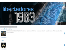 Tablet Screenshot of libertadores1983.blogspot.com