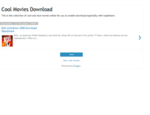 Tablet Screenshot of movie-cool.blogspot.com
