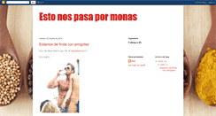 Desktop Screenshot of estonospasapormonas.blogspot.com