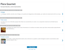 Tablet Screenshot of floragourmet.blogspot.com