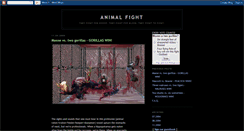 Desktop Screenshot of animalfight.blogspot.com