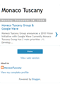 Mobile Screenshot of monacotuscany.blogspot.com