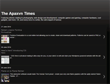 Tablet Screenshot of apaxvn.blogspot.com