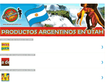 Tablet Screenshot of productosargentinosenutah.blogspot.com