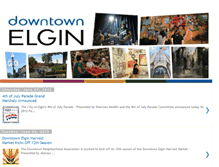 Tablet Screenshot of downtownelgin.blogspot.com