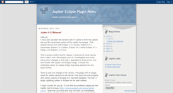 Desktop Screenshot of jupiter-eclipse-plugin.blogspot.com