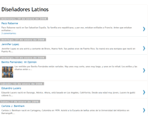 Tablet Screenshot of disenadoreslatinos.blogspot.com