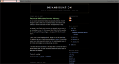 Desktop Screenshot of ambiguation.blogspot.com