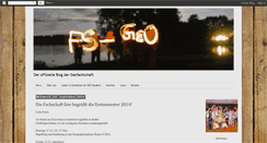 Desktop Screenshot of geofachschaft-os.blogspot.com