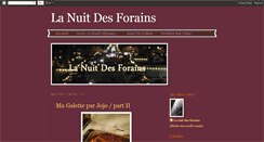 Desktop Screenshot of lanuitdesforains.blogspot.com