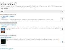 Tablet Screenshot of benfeever.blogspot.com