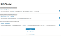 Tablet Screenshot of dirkvaneyk.blogspot.com