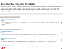 Tablet Screenshot of download-free-blogger-templates.blogspot.com